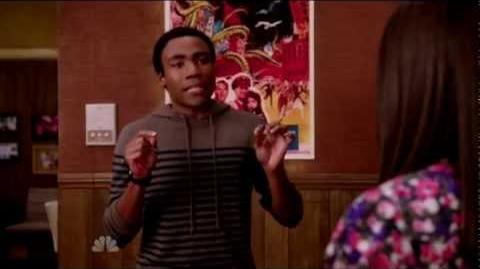 Troy Humming Daybreak - 'Community' Season 3 Episode 9 "Foosball and Nocturnal Vigilantism"