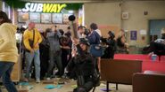 3x18 Subway cafeteria riot 2