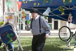 COMMUNITY -- A Fistful of Paintballs Episode 223 -- Pictured: Dino  News Photo - Getty Images