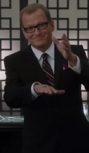 TedSenior partner of the law firm and a sort of father figure to Jeff. It's later stated by Alan that he died while literally swimming with sharks.Portrayed by Drew Carey