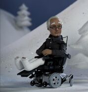 Animated Pierce with wheelchair