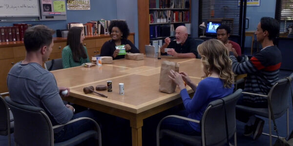 5x02-Save Greendale Committee lunch