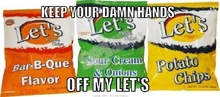 Let's potato chip flavors