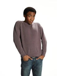 Troy BarnesAfter graduating from Greendale he was unemployed and waiting for Abed's social media app to be successful so that he could sue. He decided to re-enroll in order to figure out who he is.Portrayed byDonald Glover