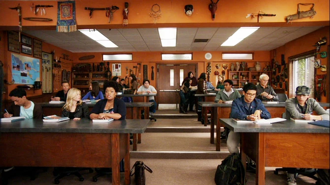 Anthropology classroom