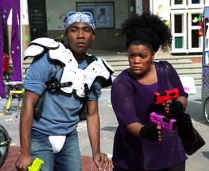 Paintball Troy and Shirley