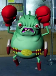 Glip GlopPart of Chief Starr's crew. His light hearted demeanor hides a dark side to his personality.Voiced byGarrett Lambert