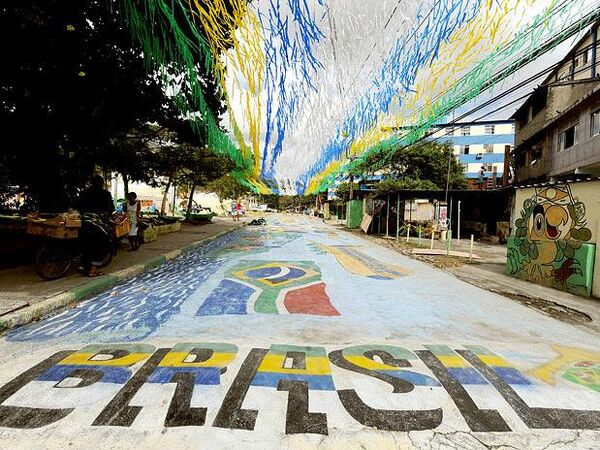 Ruas decoradas