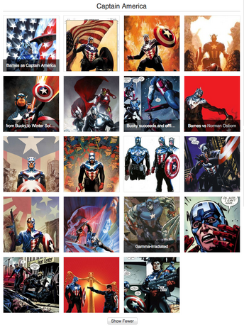 Nova galeria de imagem expandida