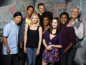 Community Season Two promotional cast photo 3