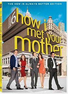 How I Met Your Mother Season 6 DVD Cover Art