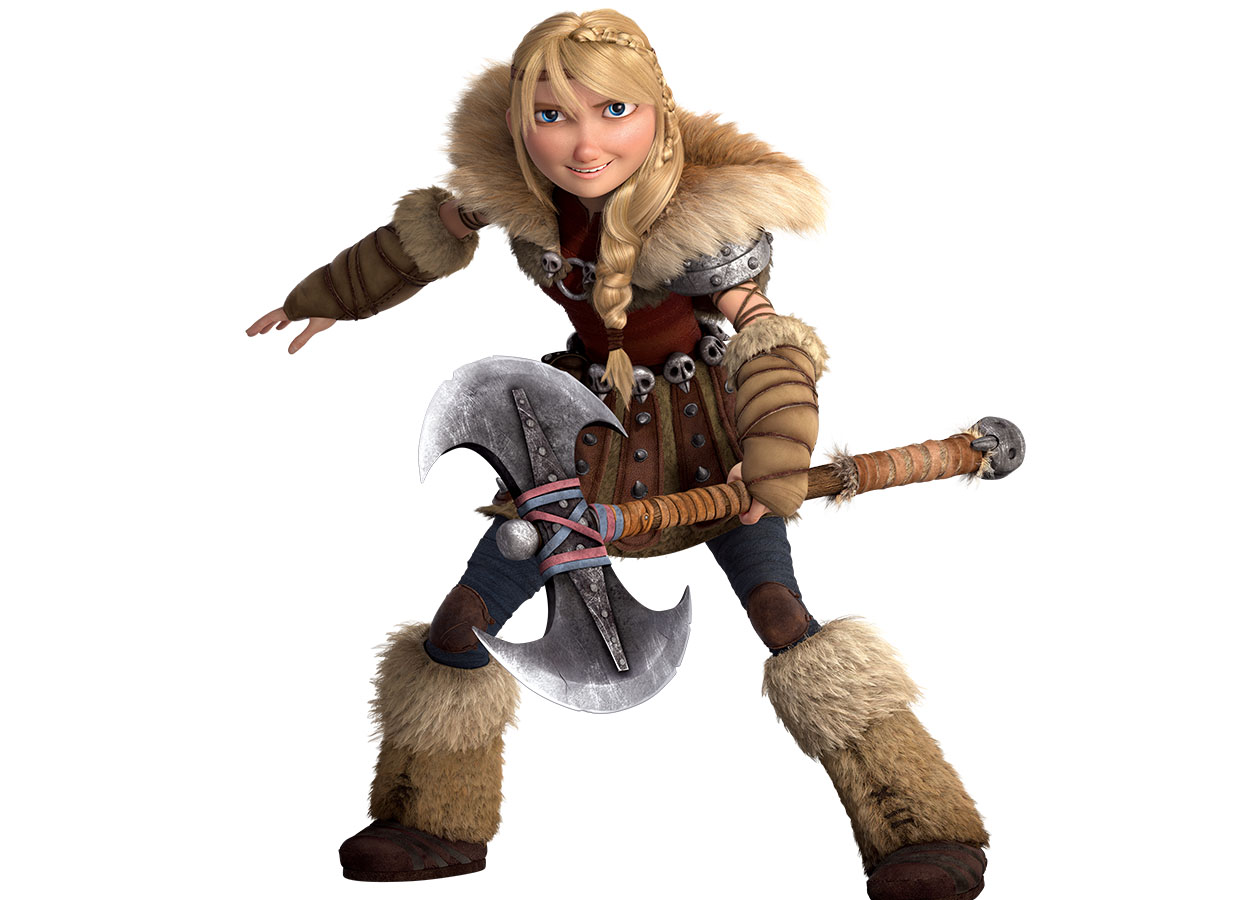 Fantasia Astrid Como Treinar Seu Dragao Viking Guerreiro