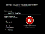 BBFC 15 Card (Naked Tango)