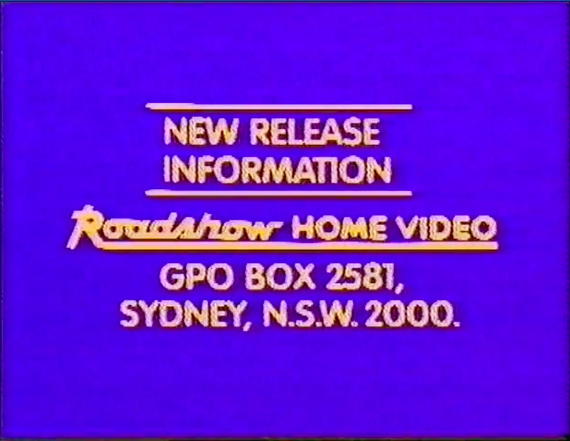Roadshow Home Video Contact Screen Company Bumpers Wiki Fandom