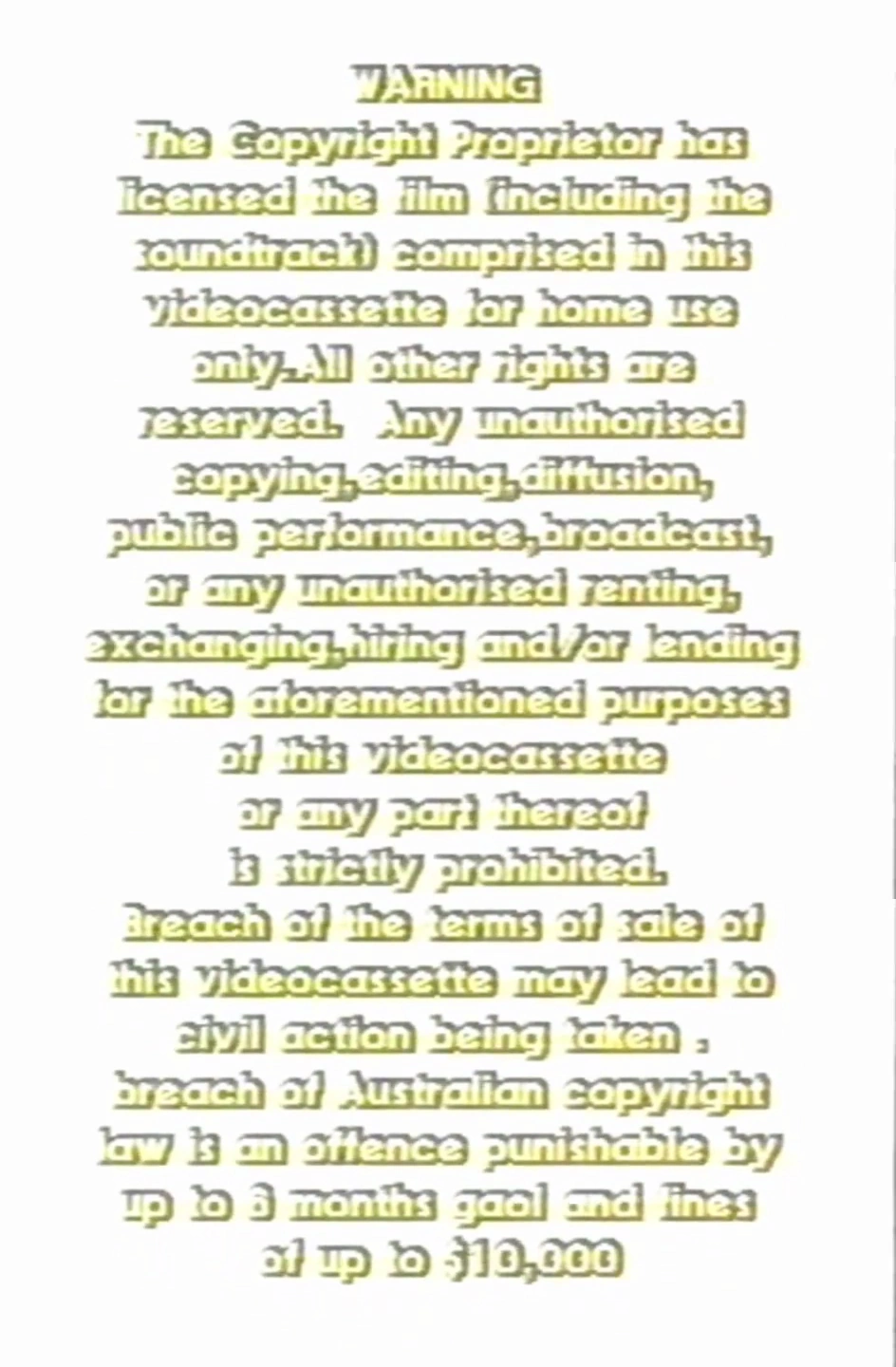 Showcase Video (Australia) Warning Screens Company Bumpers Wiki Fandom