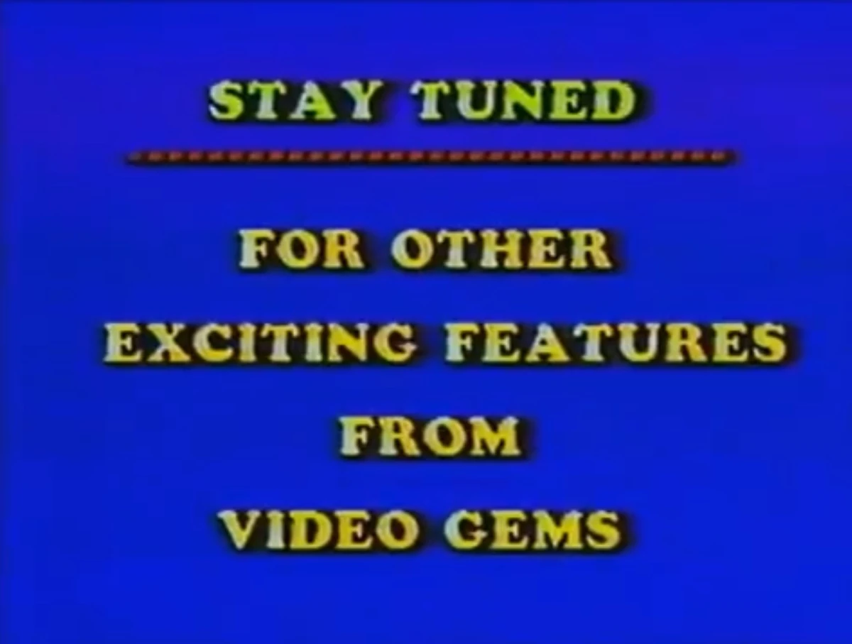 Video Gems Stay Tuned Bumper Company Bumpers Wiki Fandom