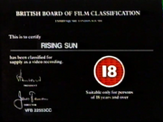 Rising Sun, Video