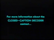 ECI 2000 Closed Captions Screens (S2)