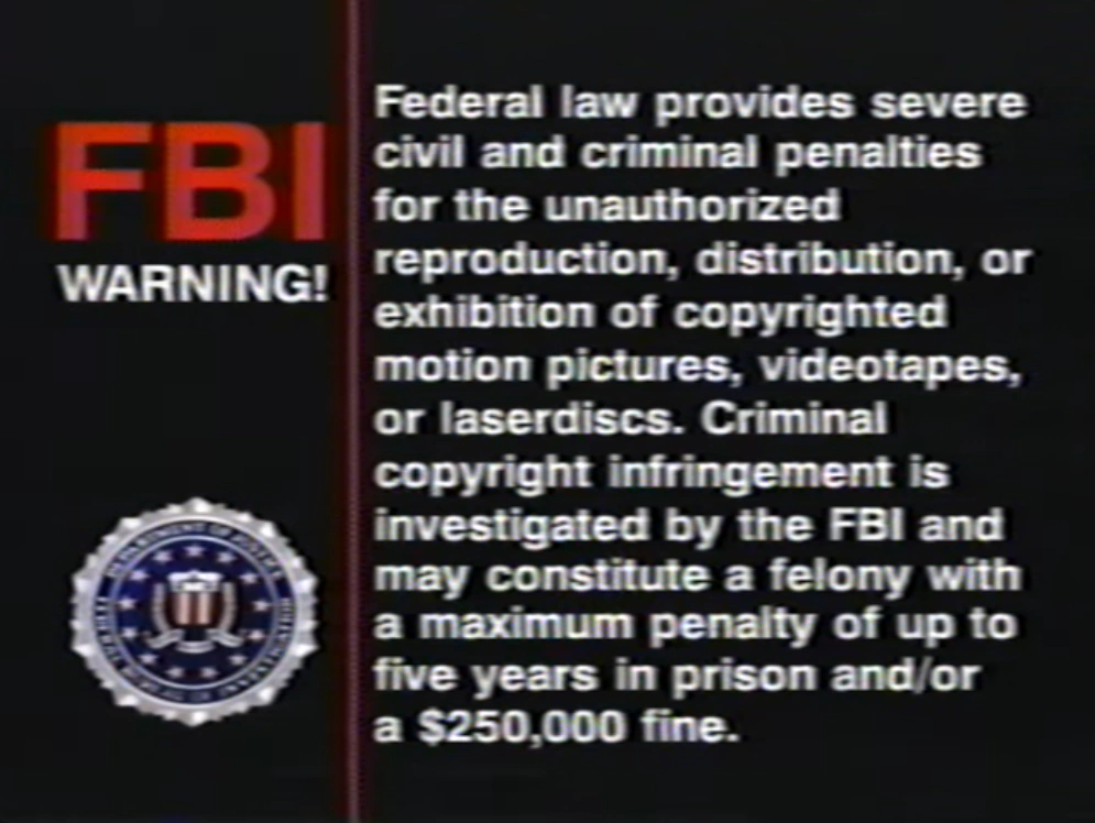 Master Communications Warning Screen Company Bumpers Wiki Fandom