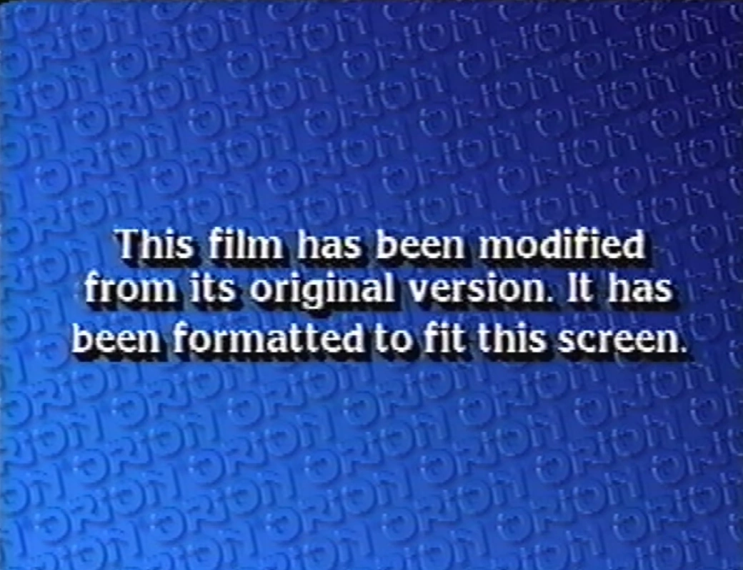 Orion Home Video Modified Screen | Company Bumpers Wiki | Fandom