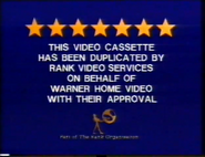 Warner Home Video Duplication Screen (1990)