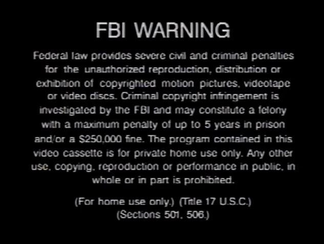 Dechiper Inc. Warning Screen | Company Bumpers Wiki | Fandom