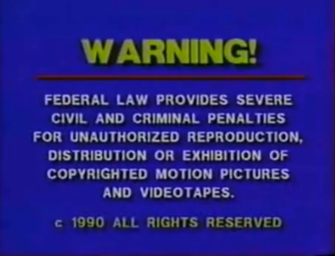 Maier Group Warning Screen Company Bumpers Wiki Fandom