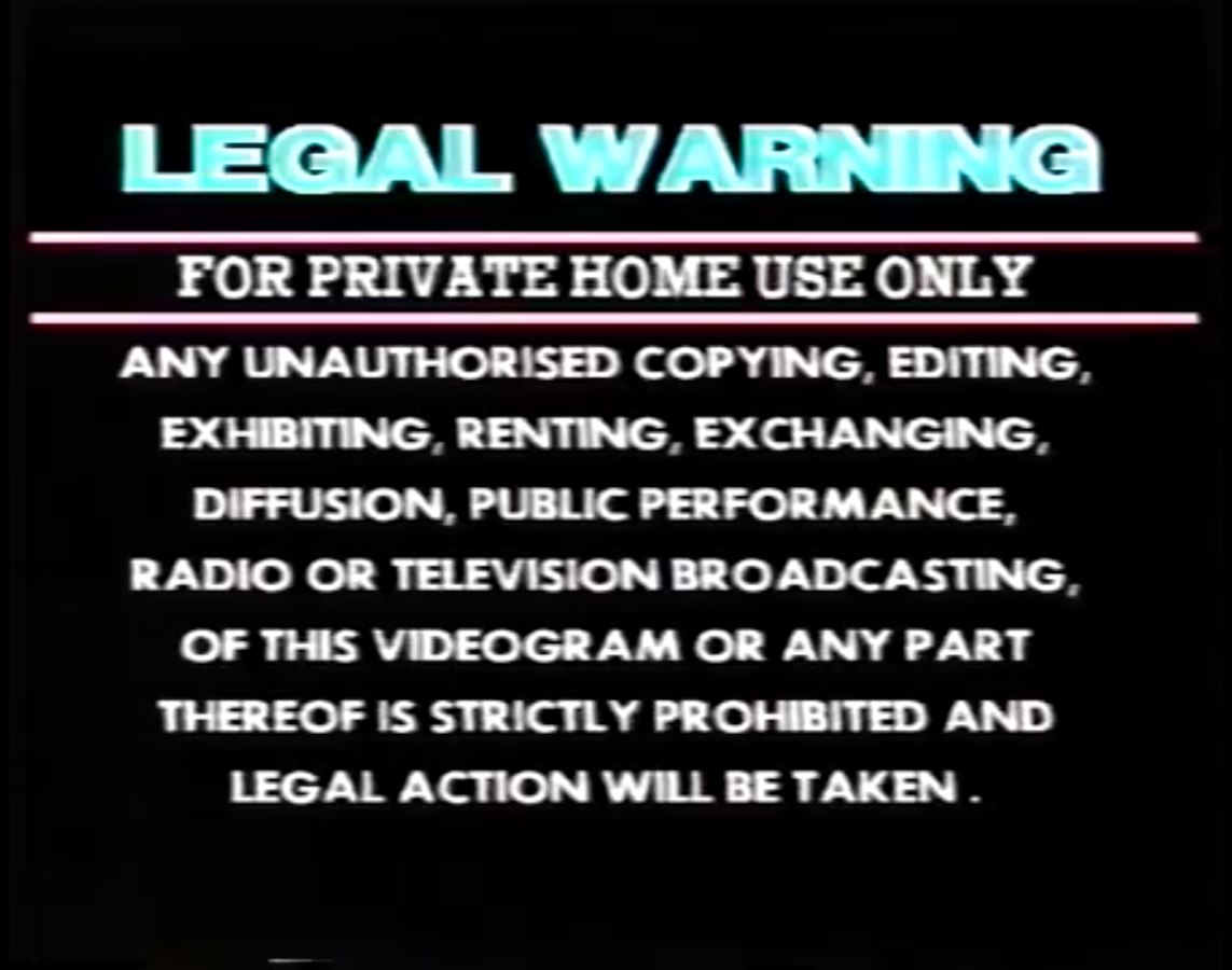 Lumiere Home Video (UK) Warning Screen, Company Bumpers Wiki