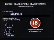 976-Evil II, Video