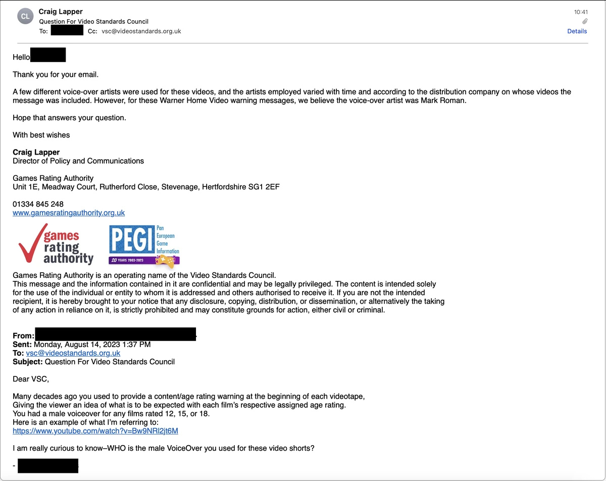 TalkBritish Board of Film Classification (Video) (UK) Company Bumpers Wiki Fandom