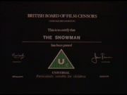 BBFC Uc Card (The Snowman)