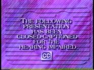 Disney Channel Bumper- Closed Captioned 2 (1993)-2