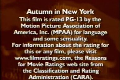 MPAA Rating Screen (PG-13, 2020) 