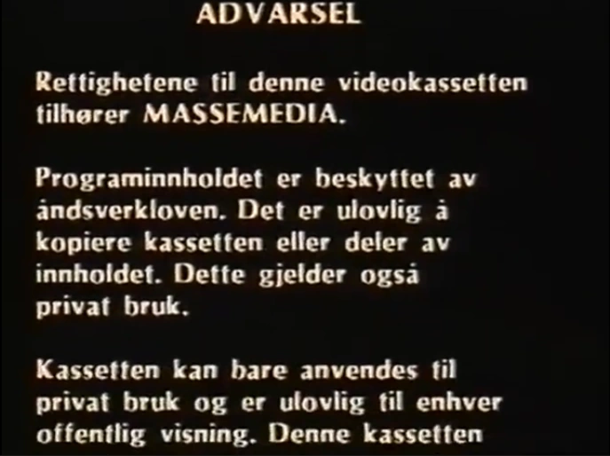 Massemedia Warning Screen Company Bumpers Wiki Fandom