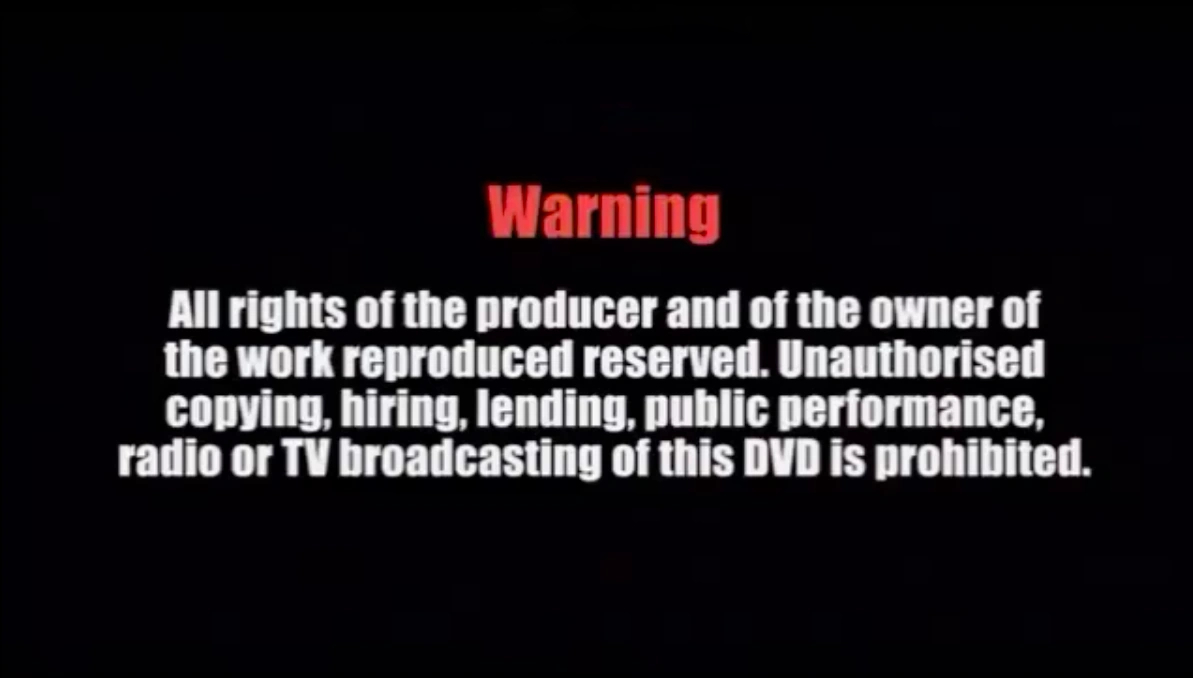 International Masters Publishers Warning Screen | Company