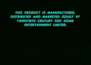 20th Century Fox Warning Scroll 1995 (S2)