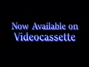 Now available on videocassette (1992)