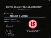 Thelma & Louise, Video