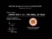 The Naked Gun 2 1/2: The Smell of Fear, Video