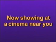 Now Showing at a cinema Near You Disney 1996 ID