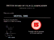 BBFC 15 Card (Mortal Sins)