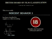 Indecent Behavior, Video