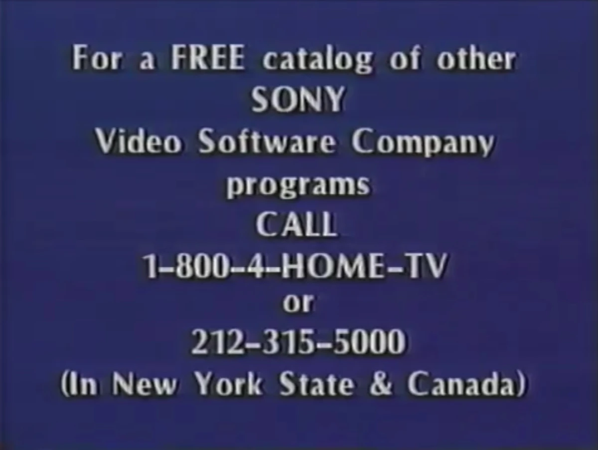 Sony Video Software Contact Screen Company Bumpers Wiki Fandom