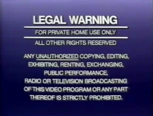 HBO Home Entertainment Warning Screens | Company Bumpers Wiki | Fandom