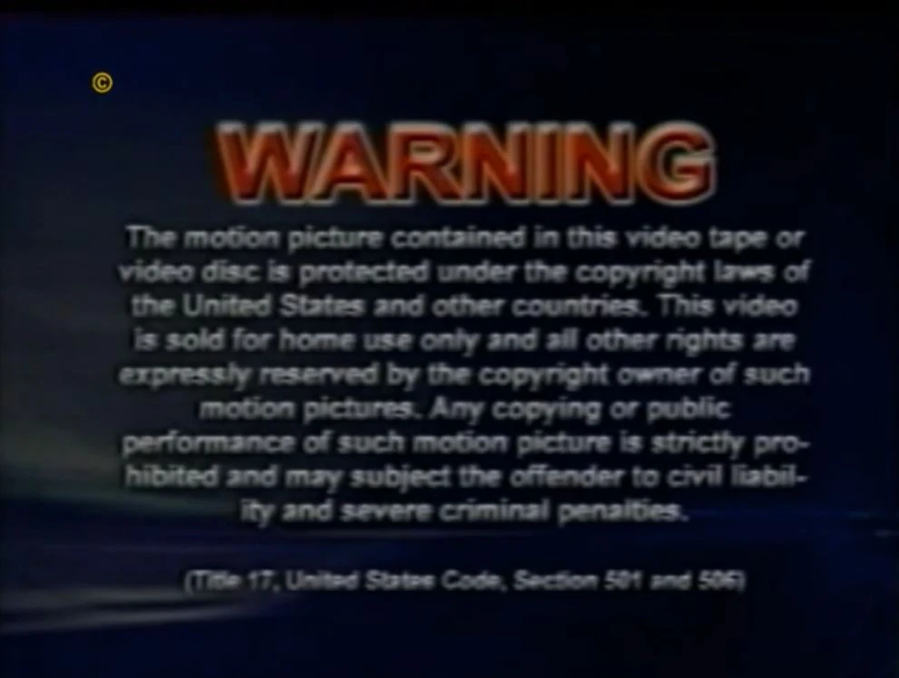 Regal Home Entertainment Warning Screens Company Bumpers Wiki Fandom