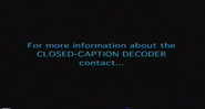 ECI Closed Captions Screen 2 VCI Variant