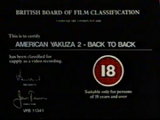 American Yakuza 2: Back to Back, Video