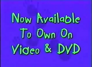 Now Available to Own on Video and DVD (Playhouse Disney Variant)