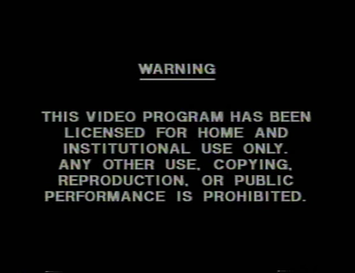 Crown Video Warning Screens Company Bumpers Wiki Fandom