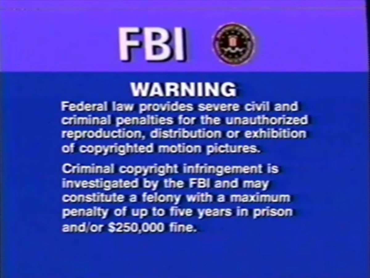 Columbia House Video Warning Screen Company Bumpers Wiki Fandom